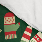 Ugly Christmas Fashion red green white Comforter Gallery Image 4