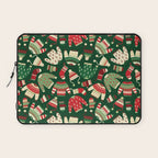 Ugly Christmas Fashion red green white Laptop Sleeve Gallery Image 1