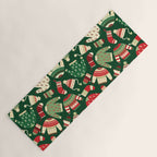 Ugly Christmas Fashion red green white Yoga Mat Gallery Image 1