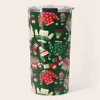 Ugly Christmas Fashion red green white Travel Mug Gallery Image 1