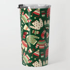 Ugly Christmas Fashion red green white Travel Mug Gallery Image 3