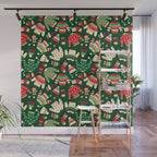 Ugly Christmas Fashion red green white Wall Mural Gallery Image 1