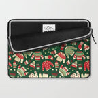 Ugly Christmas Fashion red green white Laptop Sleeve Gallery Image 2