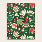 Ugly Christmas Fashion red green white Notebook Gallery Image 4