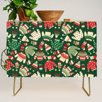 Ugly Christmas Fashion red green white Credenza Gallery Image 1