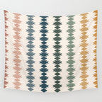 Geometric Southwestern Pattern XLI Wall Tapestry Gallery Image 4