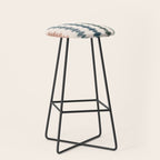 Geometric Southwestern Pattern XLI Stool Gallery Image 1