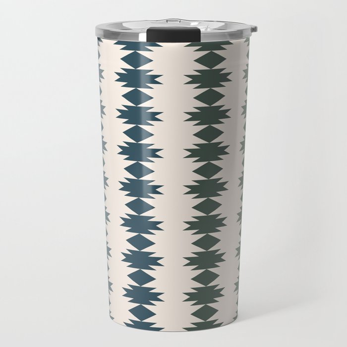 Geometric Southwestern Pattern XLI Travel Mug Gallery Image 1