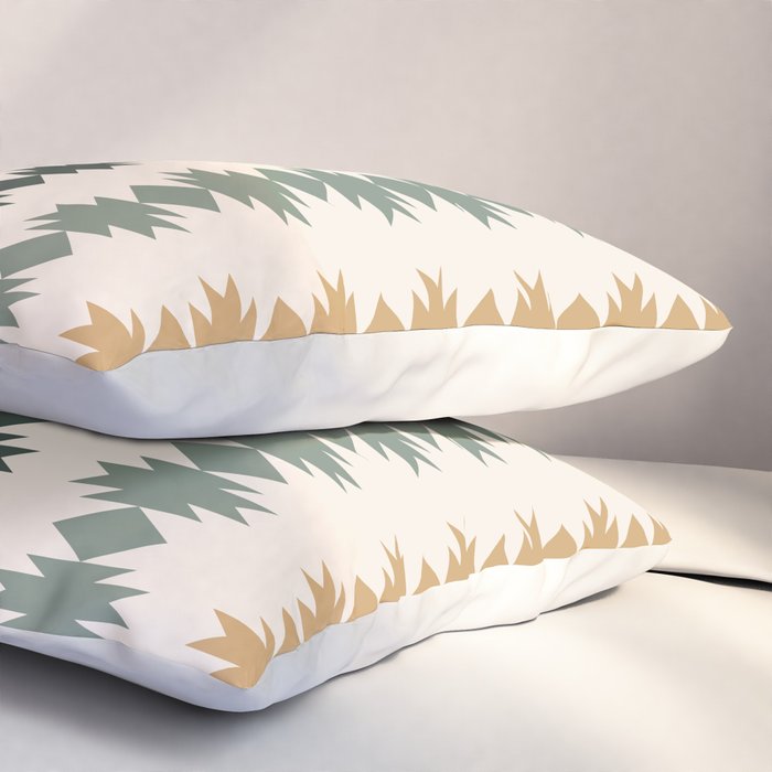 Geometric Southwestern Pattern XLI Pillow Sham Gallery Image 3