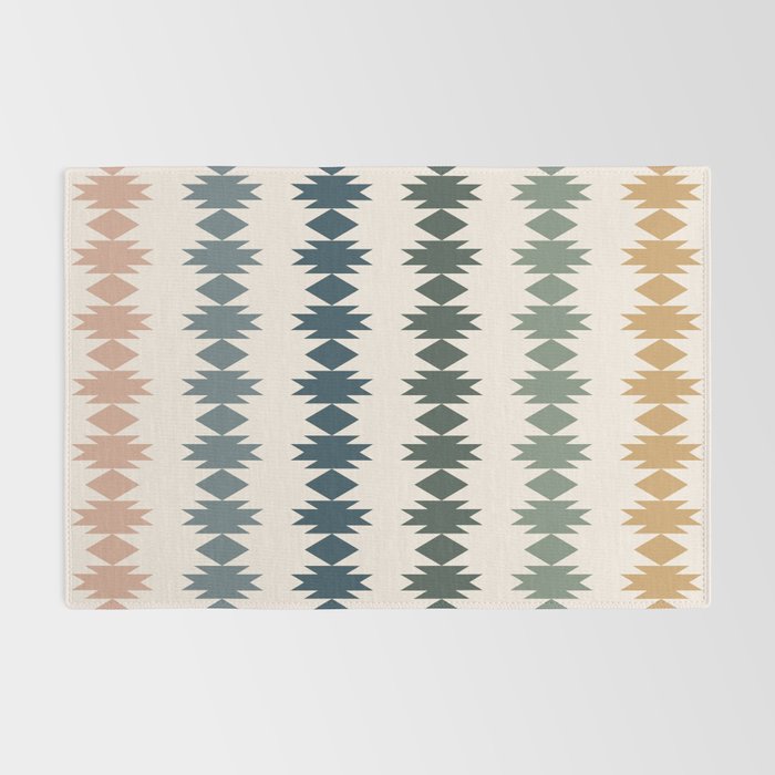 Geometric Southwestern Pattern XLI Rug Gallery Image 2