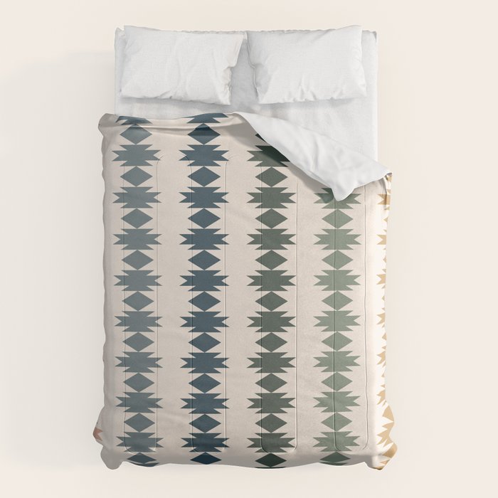 Geometric Southwestern Pattern XLI Comforter Gallery Image 1