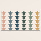 Geometric Southwestern Pattern XLI Desk Mat Gallery Image 3