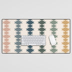 Geometric Southwestern Pattern XLI Desk Mat Gallery Image 1