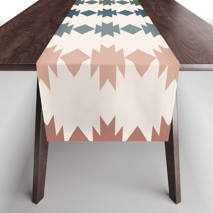 Geometric Southwestern Pattern XLI Table Runner Gallery Image 1