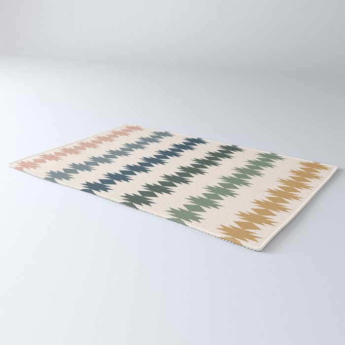 Geometric Southwestern Pattern XLI Rug Gallery Image 3