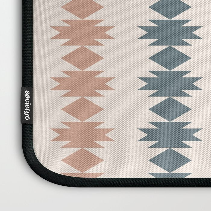 Geometric Southwestern Pattern XLI Laptop Sleeve Gallery Image 3
