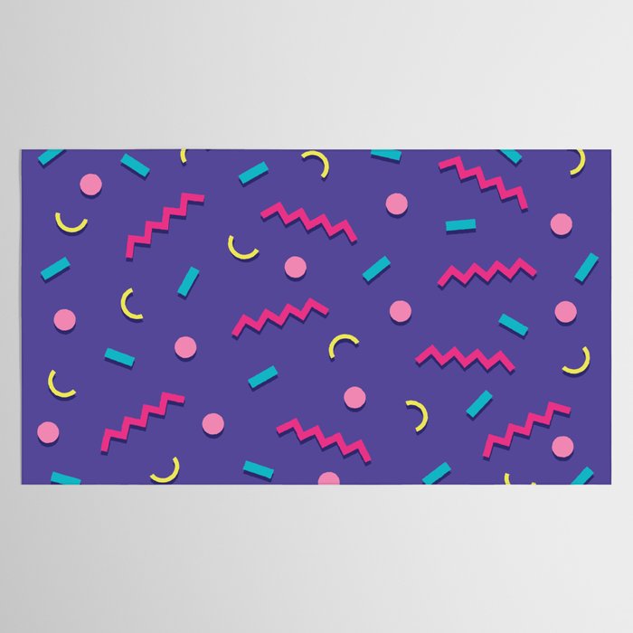 Memphis Pattern 20 - Miami Vice / 80s Retro Tablecloth Gallery Image 2