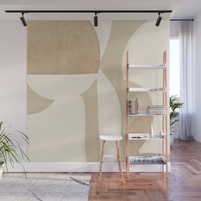 Minimal Abstraction 6 Wall Mural Gallery Image 1