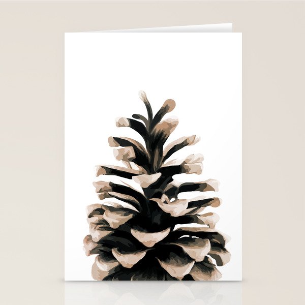 Pinecone Stationery Card Gallery Image 1