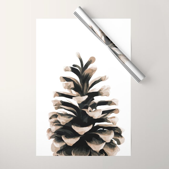 Pinecone Wrapping Paper Gallery Image 1