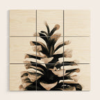 Pinecone Wood Wall Art Gallery Image 1