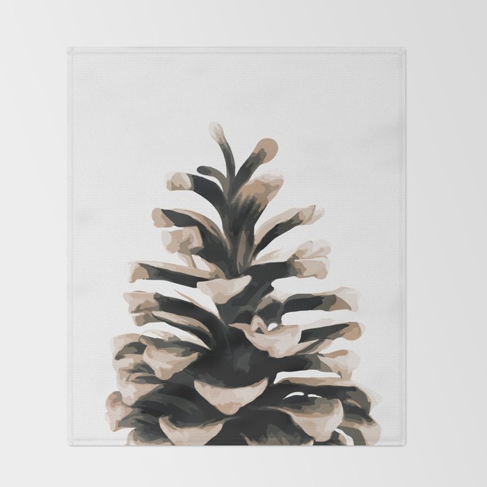 Pinecone Throw Blanket Gallery Image 2