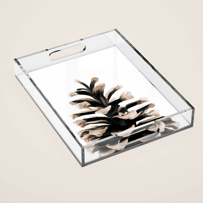 Pinecone Acrylic Tray Gallery Image 1