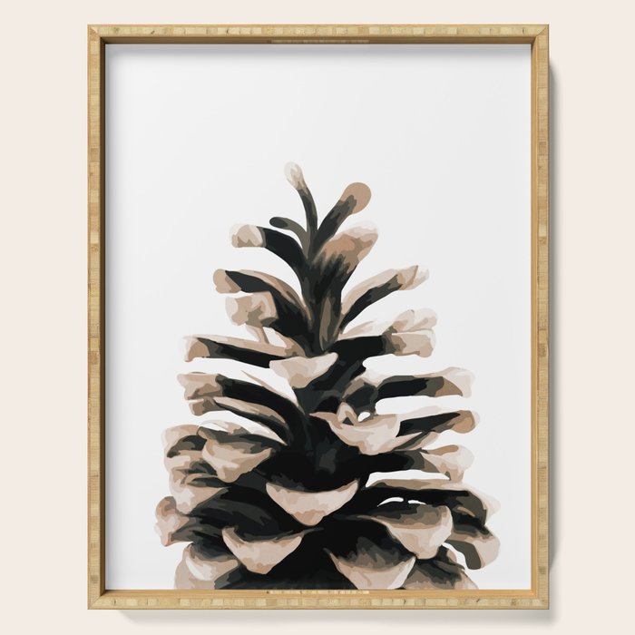 Pinecone Serving Tray Gallery Image 1