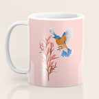 Graceful Bluebird in Flight Coffee Mug Gallery Image 3