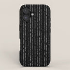 Lines (Black) iPhone Case Gallery Image 1