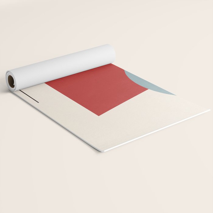 Minimal Geometric Abstraction 28 Yoga Mat Gallery Image 2