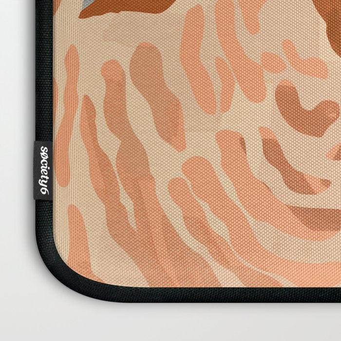 Abstract Rustic Ram 3 Laptop Sleeve Gallery Image 3
