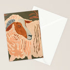 Abstract Rustic Ram 3 Stationery Card Gallery Image 2
