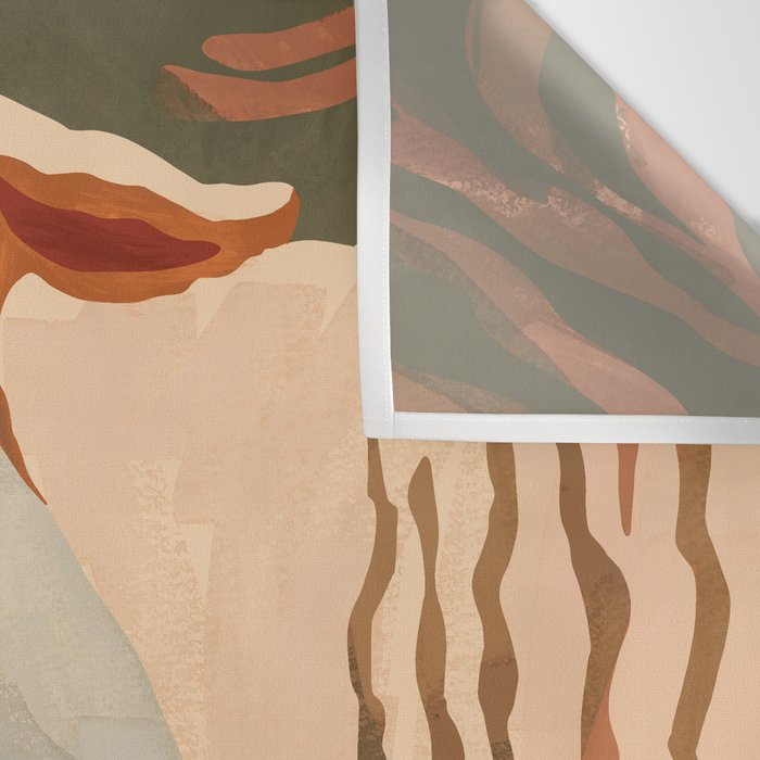 Abstract Rustic Ram 3 Wall Tapestry Gallery Image 3