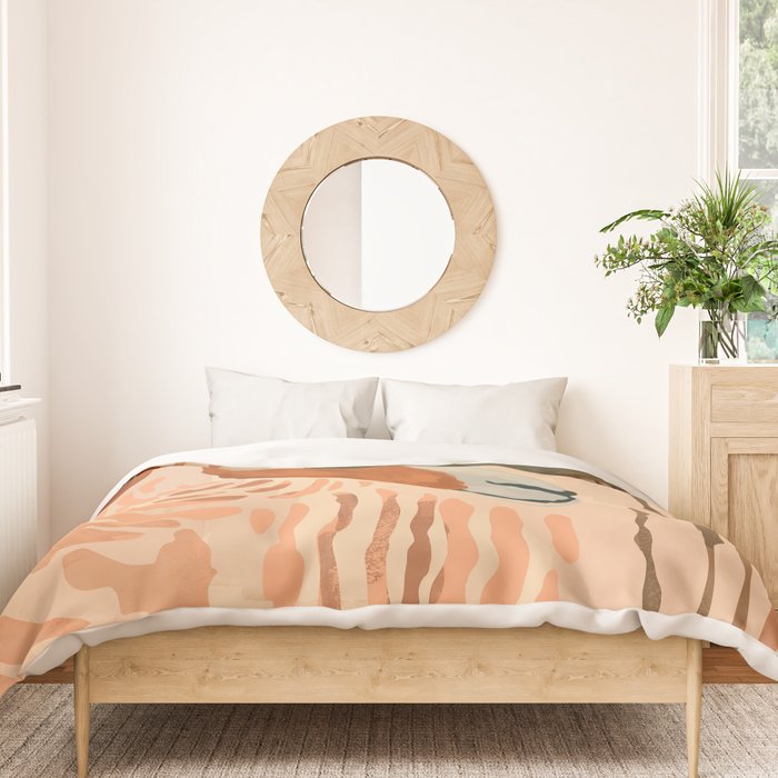 Abstract Rustic Ram 3 Duvet Cover Gallery Image 3
