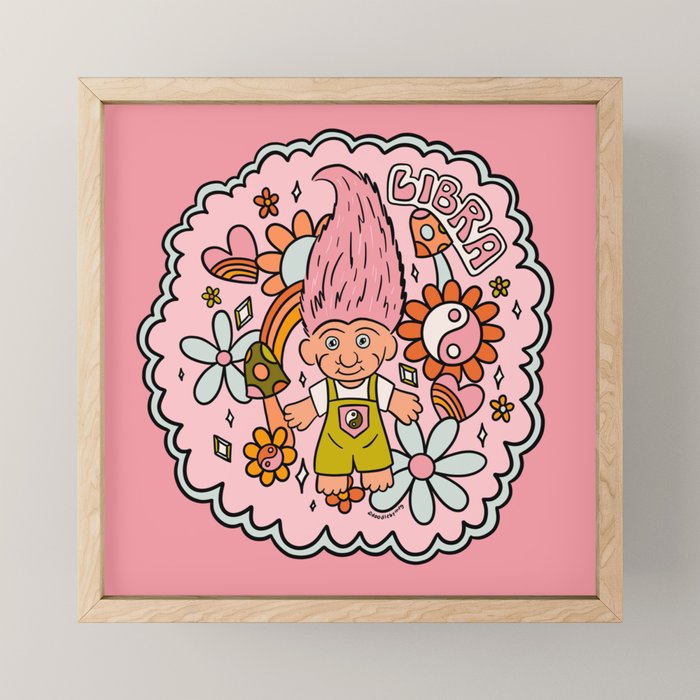 Libra Troll Mini Art Print Gallery Image 1