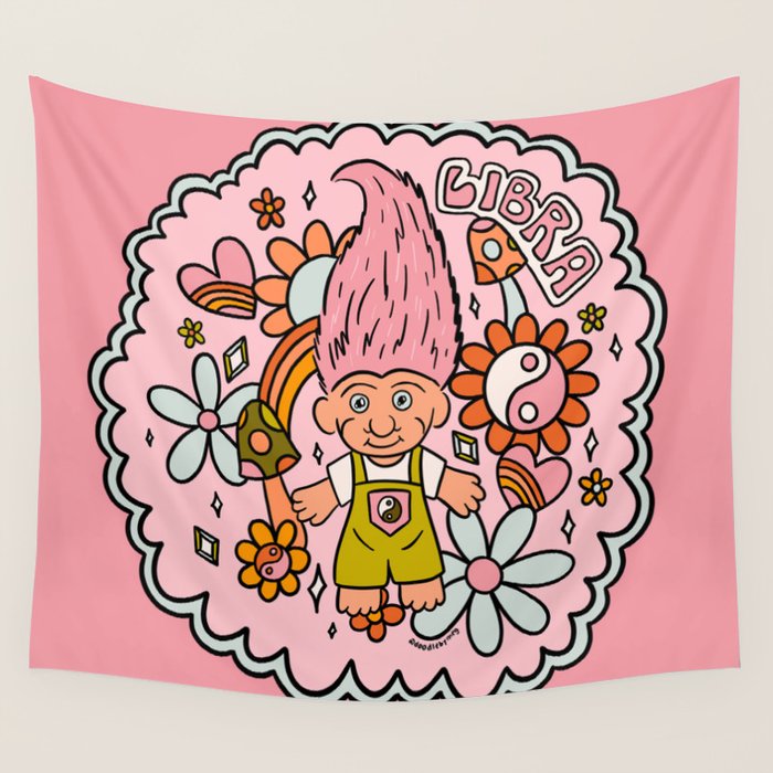 Libra Troll Wall Tapestry Gallery Image 4