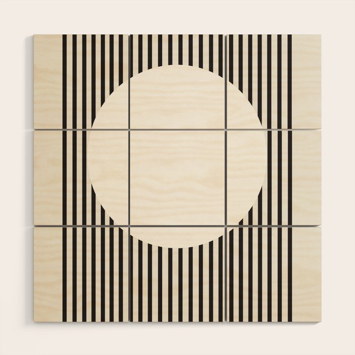Vintage Pattern Wood Wall Art Gallery Image 1