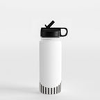Vintage Pattern Water Bottle Gallery Image 1