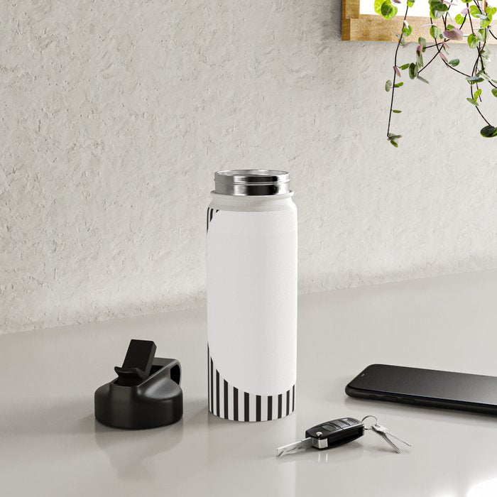 Vintage Pattern Water Bottle Gallery Image 4