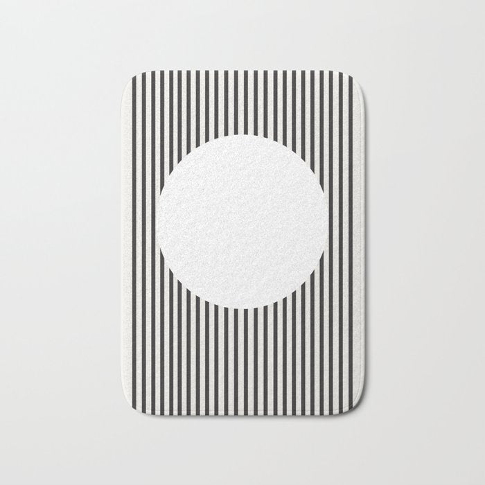 Vintage Pattern Bath Mat Gallery Image 1