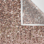 Blush Pink Rose Gold Bronze Cascading Glitter Wall Tapestry Gallery Image 3