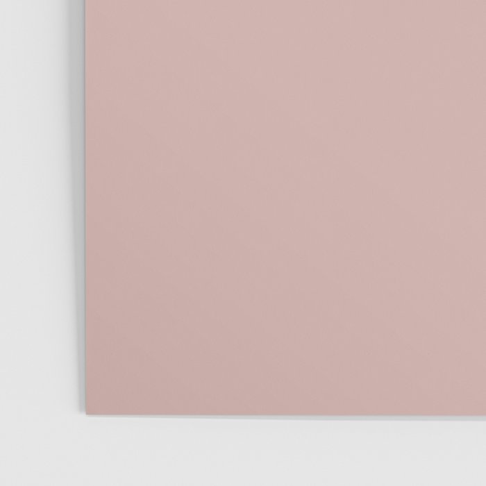 Blush Pink Rose Gold Bronze Cascading Glitter Poster Gallery Image 3