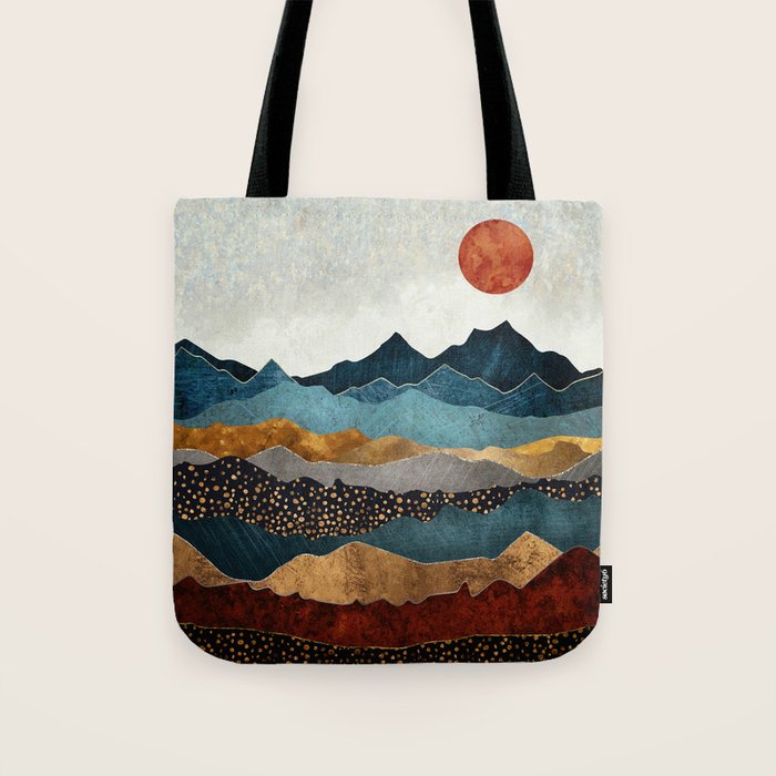 Amber Dusk Tote Bag Gallery Image 1