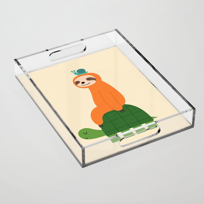 Slow Family Acrylic Tray Gallery Image 1