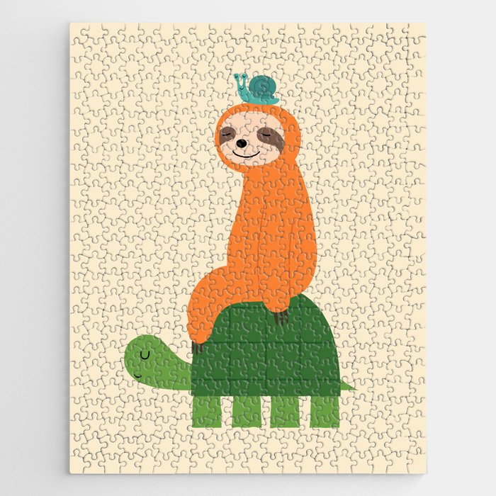 Slow Family Jigsaw Puzzle Gallery Image 1