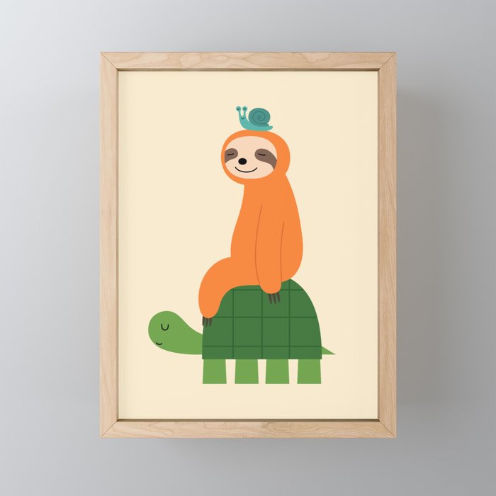Slow Family Mini Art Print Gallery Image 1