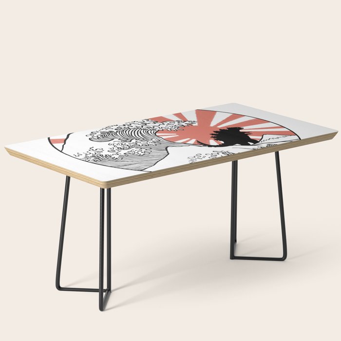 Godzilla Rising Sun The Great Wave  Coffee Table Gallery Image 1