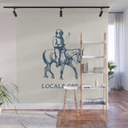 Locals Only Wall Mural Gallery Image 1
