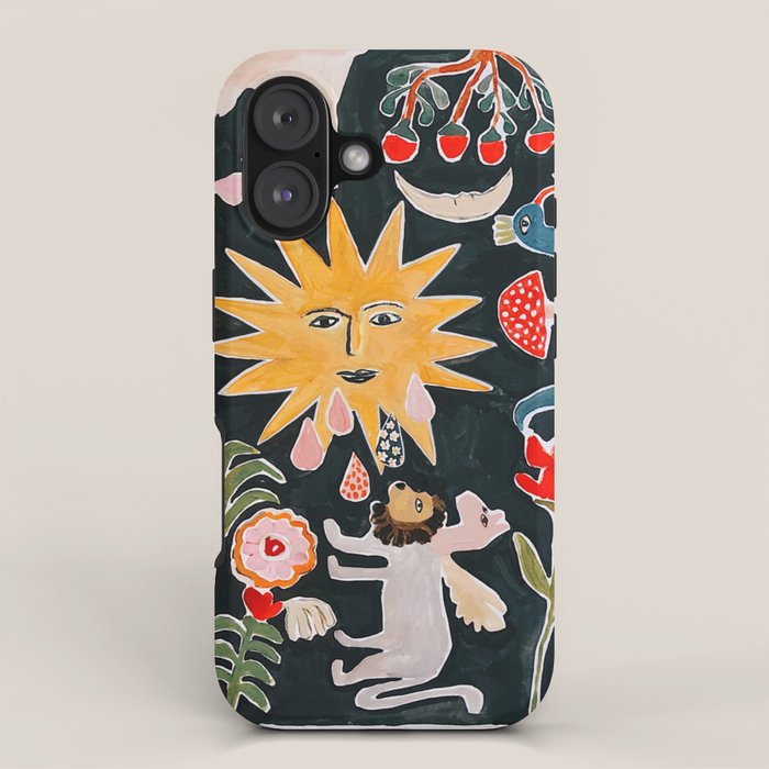 Crying Sun iPhone Case Gallery Image 1